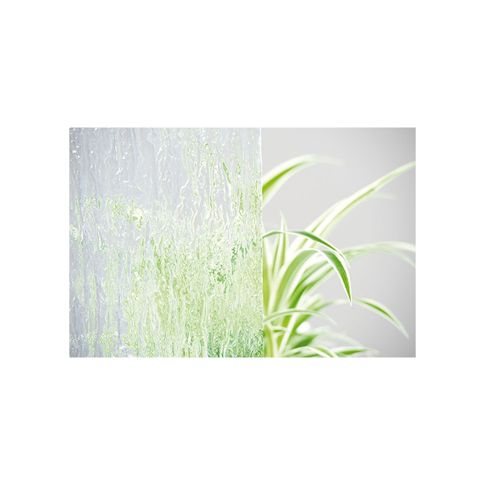 Glaspendeltuer Silvit weiss