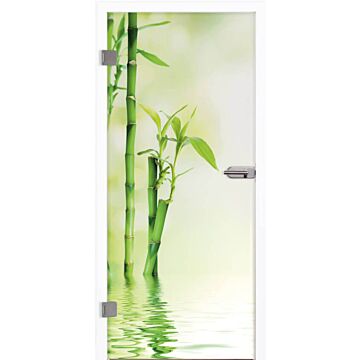 Glastür Bamboo