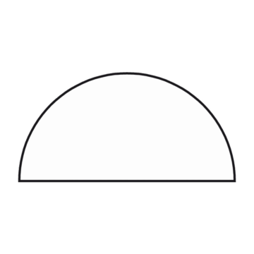 Schwallschutzprofil-Halbrundstab, 5 x 10 mm