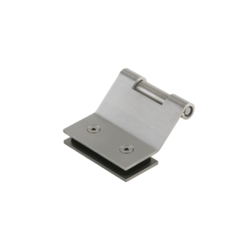 Junior Office Edelstahl-Innentuerband, fuer 8/10 mm Glas, fuer 24 mm Falztiefe
