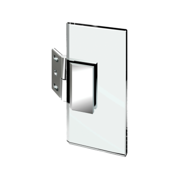 Winkelverbinder Glas-Wand 135°