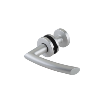 DORMA Arcos Wechselgarnitur mit festem Knopf (ohne Funktion), mit Drückerrosetten