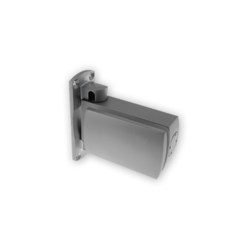 SIMONSWERK Biloba Anschlagtuerband 8060BT fuer Feuchtraeume zur einseitigen Oeffnung einer Glastuer, hydraulisch mit 90° Feststellung