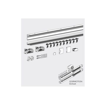 DORMA MUTO Comfort M 60 Schiebetürset zur Deckenmontage mit Dormotion-Einheiten (SoftStop)