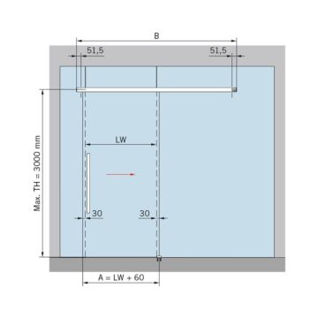 MUTO XL bei Glas an Glas Montage