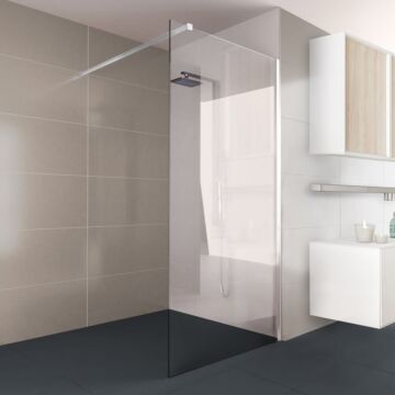 Walk-In Dusche GUBI WI-700-0008 - Ausführung in glanzverchromt