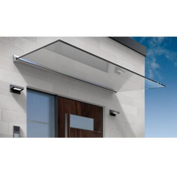 Einbaubeispiel - Wandprofil 1511-17 in Aluminium silberfarbig für 17
