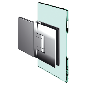 Pontere Duschband Glas-Wand 180 Grad an Wand Nr. 8412