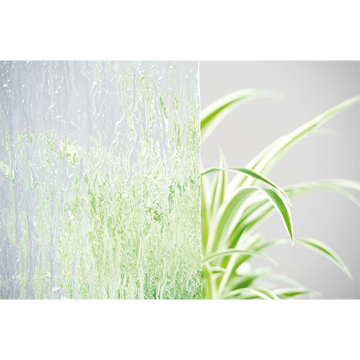 Glaspendeltuer Silvit weiss