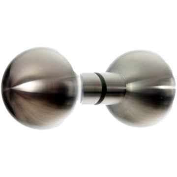 Türgriff Kugelknopf aus Edelstahl Drm. 50 mm
