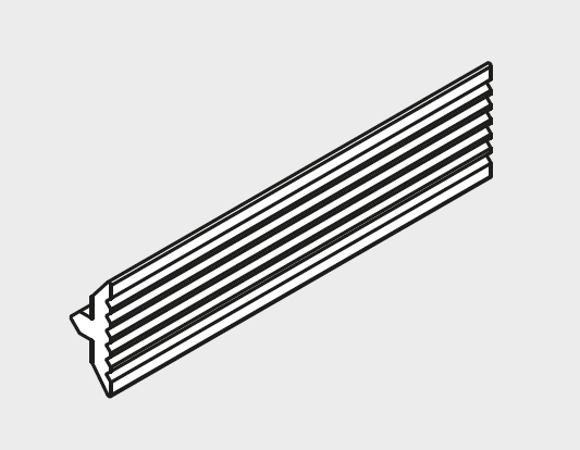 MR 22/28 Glaskeilprofil 2 mm in Fixlänge | bestellen