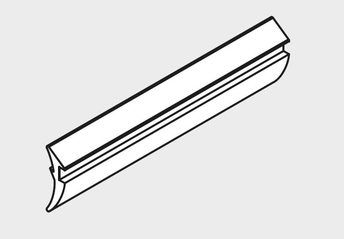 MR 22/28 Glaskeilprofil 2 mm in Fixlänge | bestellen