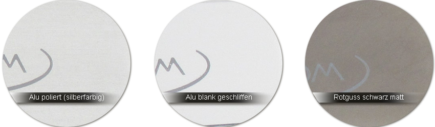 COLCOM - Farbdarstellung silberne und Weitere