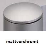 mattverchromt (silberfarbig - 15)