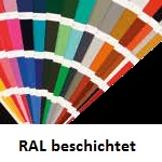 RAL beschichtet