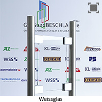 Weissglas - klares Glas mit stark reduziertem Gruenschimmer