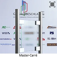 Master-Carré, mit normalem Gruenschimmer Master-Carré, mit normalem Gruenschimmer