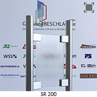 Glas SR 200 / Listral L, mit normalem Gruenschimmer