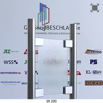 Glas SR 200 / Listral L, mit normalem Gruenschimmer