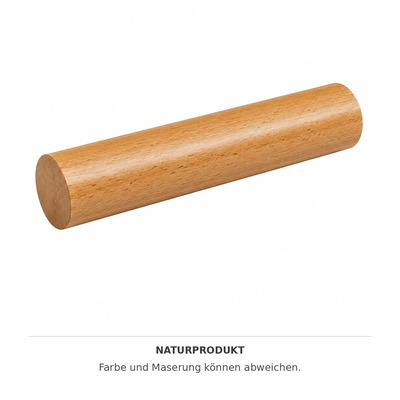 Buche geschliffen und lackiert