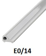 Aluminium weiss pulverbeschichtet RAL 9016 (E0/14)