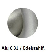 Alu C 31 / Edelstahlfarbig (dunkler als Edelstahleffekt - 137)