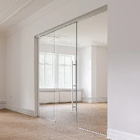 Montage im Durchgang mit Festteil