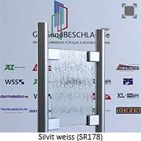 Glassorte Silvit wei&szlig; SR 178