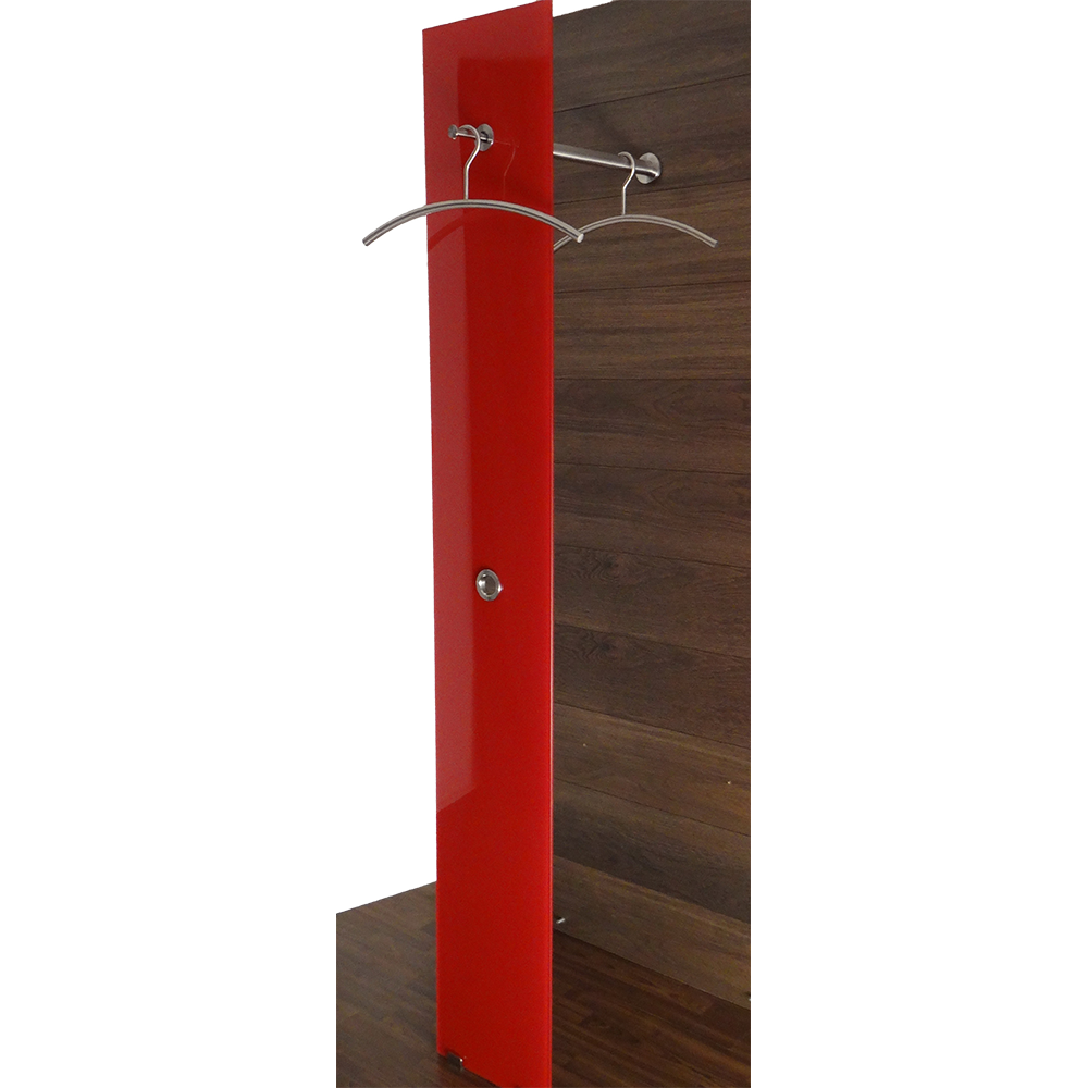 Glasgarderoben pflegeleicht individuell für den Innenausbau